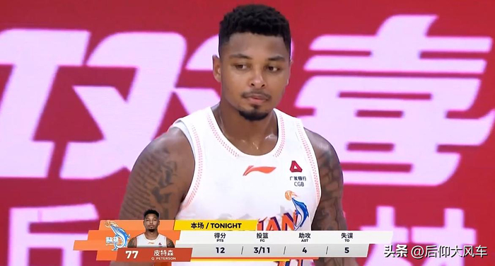 福建爆冷逆转广东 皮特森39分率队掀翻卫冕冠军
